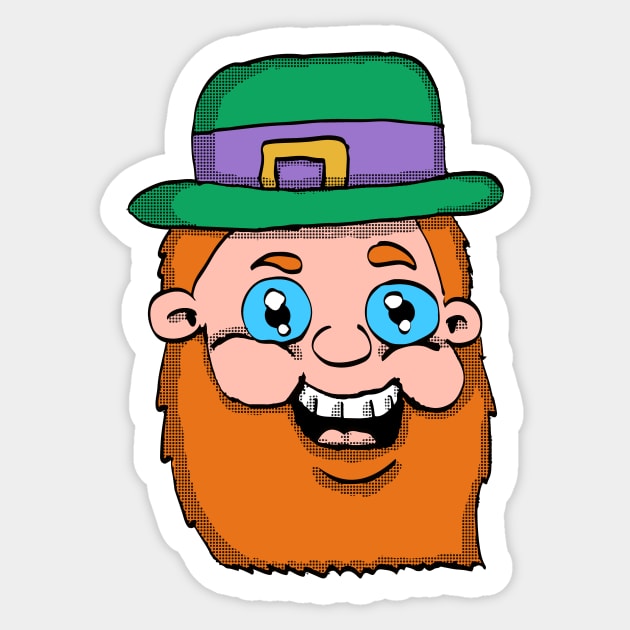 Cartoon Leprechaun Sticker by Eric03091978